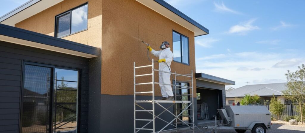 A cortiça projetada oferece um acabamento estético único, que combina rusticidade natural com modernidade.