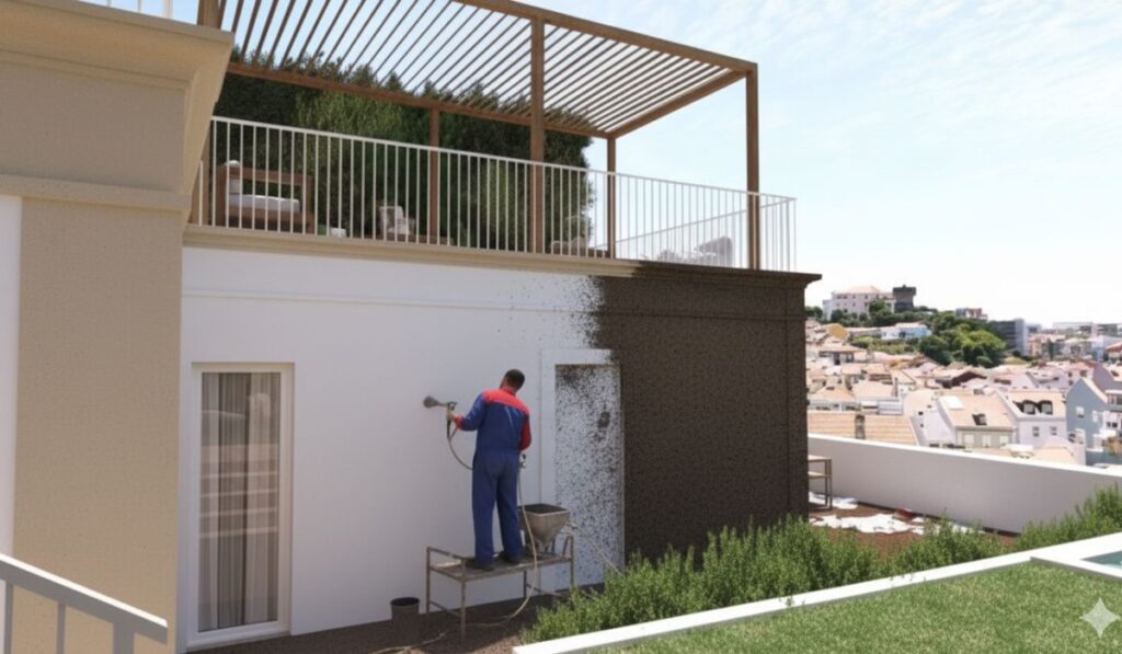 Cortiça Projectada Setúbal Solução Inovadora Para a Sua Casa