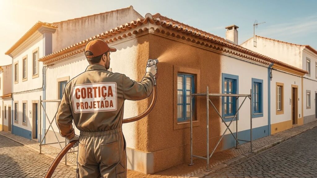 Cortiça projetada vs capoto? Veja Comparação completa para escolher a melhor solução