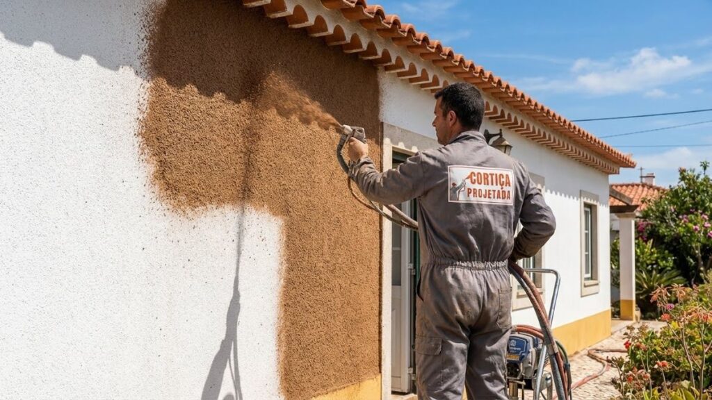 Cortiça projetada vs capoto? Veja Comparação completa para escolher a melhor solução