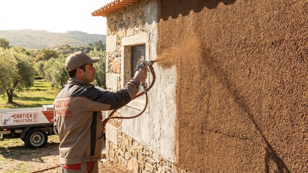 Cortiça Projetada: Durabilidade e Resistência Para o Futuro da Construção