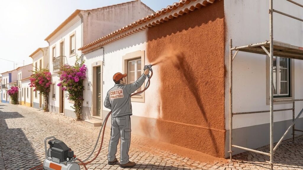Durabilidade da Cortiça Projetada Guia Definitivo para Isolamento Térmico em Portugal
